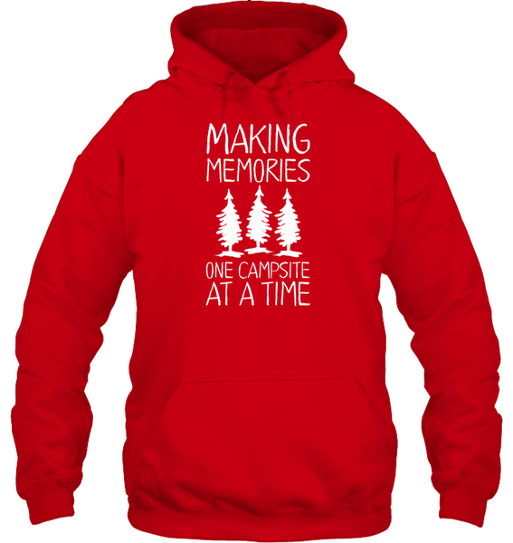 Making Memories One Campsite At A Time Unisex Heavyweight Pullover Hoodie