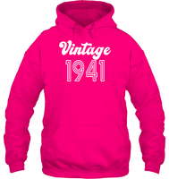 1941 Retro Vintage Birth Year Blast Unisex Heavyweight Pullover Hoodie