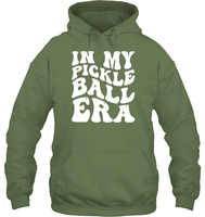 In My Pickle ball Era Unisex Heavyweight Pullover Hoodie