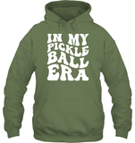 In My Pickle ball Era Unisex Heavyweight Pullover Hoodie