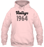 1964 Retro Vintage Birth Year Blast Unisex Heavyweight Pullover Hoodie