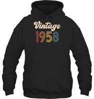 1958 Retro Vintage Birth Year Blast Unisex Shirt, Long Sleeve, Hoodie, Sweatshirt