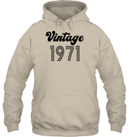 1971 Retro Vintage Birth Year Blast Unisex Heavyweight Pullover Hoodie