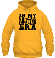 In My Knitting Era Unisex Heavyweight Pullover Hoodie