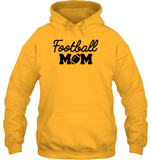 Football Mom Shirt - Celebrate Your Team Spirit Unisex Heavyweight Pullover Hoodie