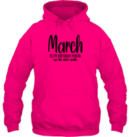 March Birthday Month Unisex Heavyweight Pullover Hoodie