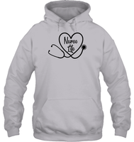 Nurse Life Nurse Shirt Unisex Heavyweight Pullover Hoodie