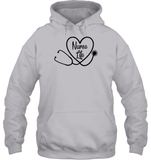 Nurse Life Nurse Shirt Unisex Heavyweight Pullover Hoodie