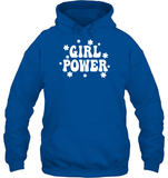 Girl Power Shirt Unisex Heavyweight Pullover Hoodie