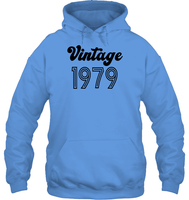 1979 Retro Vintage Birth Year Blast Unisex Heavyweight Pullover Hoodie