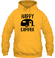 Happy Camper Unisex Heavyweight Pullover Hoodie