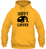 Happy Camper Unisex Heavyweight Pullover Hoodie