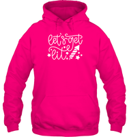 Let's Get Lit 4th Of July Shirt Unisex Heavyweight Pullover Hoodie