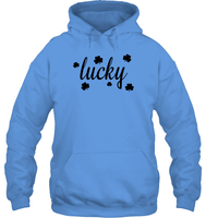 Lucky St Patrick's Day Shirt Unisex Heavyweight Pullover Hoodie