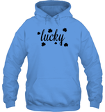 Lucky St Patrick's Day Shirt Unisex Heavyweight Pullover Hoodie