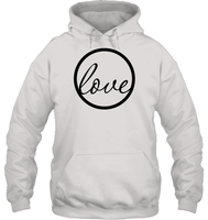 Love Valentine's Day Unisex Heavyweight Pullover Hoodie