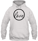 Love Valentine's Day Unisex Heavyweight Pullover Hoodie