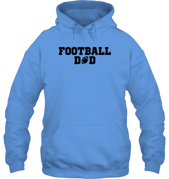 Football Dad Shirt - The Ultimate Game Day Essential Unisex Heavyweight Pullover Hoodie