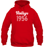 1956 Retro Vintage Birth Year Blast Unisex Heavyweight Pullover Hoodie