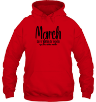 March Birthday Month Unisex Heavyweight Pullover Hoodie