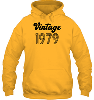 1979 Retro Vintage Birth Year Blast Unisex Heavyweight Pullover Hoodie