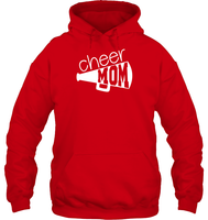 Cheer Mom With Megaphone Unisex Heavyweight Pullover Hoodie