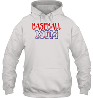 Baseball Mom Shirt, Long Sleeve, Hoodie, and Sweatshirt With Baseball Stripes