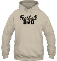 Football Dad Shirt - The Ultimate Game Day Essential Unisex Heavyweight Pullover Hoodie