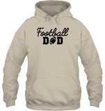 Football Dad Shirt - The Ultimate Game Day Essential Unisex Heavyweight Pullover Hoodie