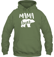 Mama Bear Family Shirt Unisex Heavyweight Pullover Hoodie