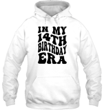 In My 14th Birthday Era Birthday Shirt Unisex Heavyweight Pullover Hoodie