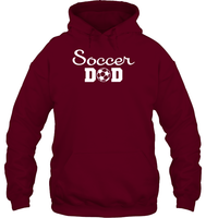 Soccer Dad Sports Shirt Unisex Heavyweight Pullover Hoodie