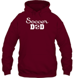 Soccer Dad Sports Shirt Unisex Heavyweight Pullover Hoodie