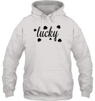 Lucky St Patrick's Day Shirt Unisex Heavyweight Pullover Hoodie