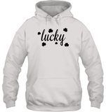 Lucky St Patrick's Day Shirt Unisex Heavyweight Pullover Hoodie