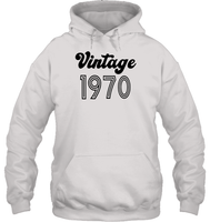 1970 Retro Vintage Birth Year Blast Unisex Heavyweight Pullover Hoodie