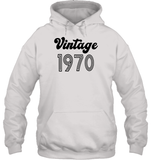 1970 Retro Vintage Birth Year Blast Unisex Heavyweight Pullover Hoodie