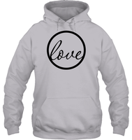 Love Valentine's Day Unisex Heavyweight Pullover Hoodie