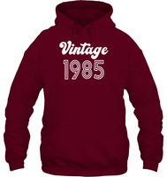 1985 Retro Vintage Birth Year Blast Unisex Heavyweight Pullover Hoodie