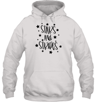 Stars And Stripes 4th Of July Shirt Unisex Heavyweight Pullover Hoodie