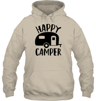 Happy Camper Unisex Heavyweight Pullover Hoodie