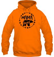 Mama Bear Family Shirt Unisex Heavyweight Pullover Hoodie