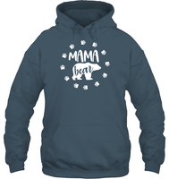 Mama Bear Family Shirt Unisex Heavyweight Pullover Hoodie