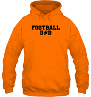 Football Dad Shirt - The Ultimate Game Day Essential Unisex Heavyweight Pullover Hoodie