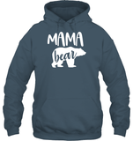 Mama Bear Family Shirt Unisex Heavyweight Pullover Hoodie