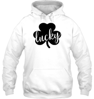 Lucky St Patrick's Day Shirt Unisex Heavyweight Pullover Hoodie