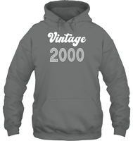 2000 Retro Vintage Birth Year Blast Unisex Heavyweight Pullover Hoodie