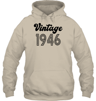 1946 Retro Vintage Birth Year Blast Unisex Heavyweight Pullover Hoodie