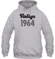 1964 Retro Vintage Birth Year Blast Unisex Heavyweight Pullover Hoodie