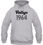 1964 Retro Vintage Birth Year Blast Unisex Heavyweight Pullover Hoodie